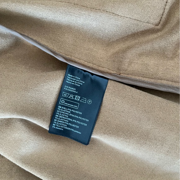 H&M Open Front Jacket W Patch Pockets Unlined - Picture 6 of 6